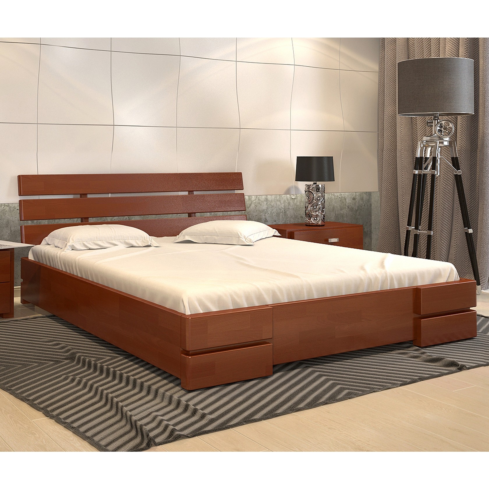 

Кровать Дали Люкс (Arbor Drev) Яблоня Локарно 180х200 см 71108_28