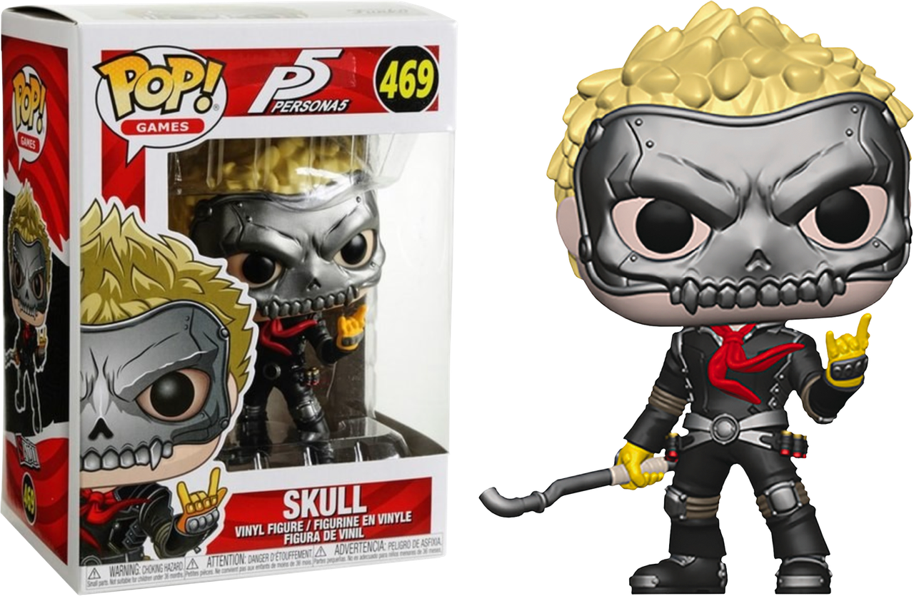 

Фигурка Funko Pop Фанко Поп Персона 5 Череп Persona 5 Skull 10 см Game P5 S 469