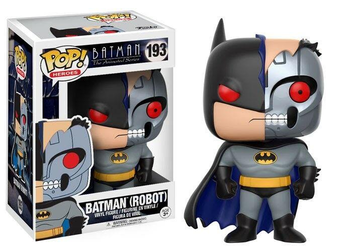 

Фигурка Funko Pop Фанко Поп Робот Batman Бэтмен Robot Heroes Batman Animated Series 10см В ВR193
