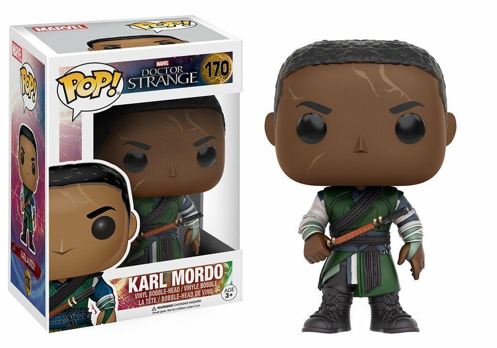 

Фигурка Funko Pop Фанко Поп Марвел Доктор Стрейндж Карл Мордо Marvel Doctor Strange Karl Mordo 10 cм DS KM 170