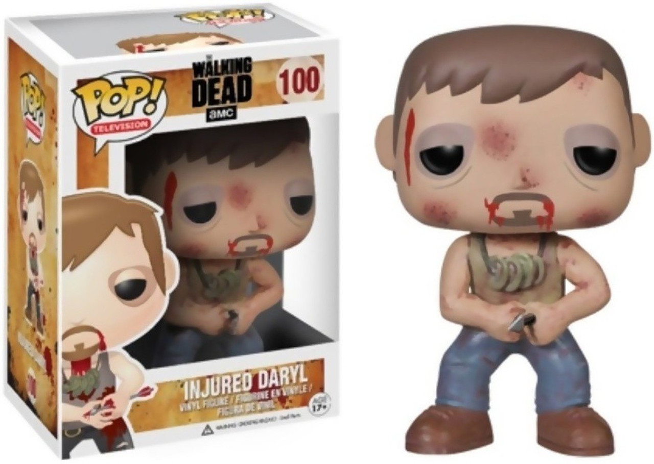 

Фигурка Funko Pop Фанко Поп Ходячие мертвецы Травмированный Дэрил Диксон The Walking Dead Daryl 10см WD ID100