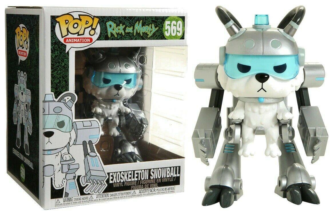 

Фигурка Funko Pop Фанко Поп Экзоскелет Снежок Рик и Морти Rick and Morty Exoskeleton Snowball 15см RM ES 569