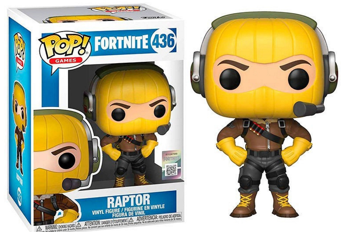 

Фигурка Funko Pop Фанко Поп Раптор Фортнайт Fortnite Raptor 10 см F R 436