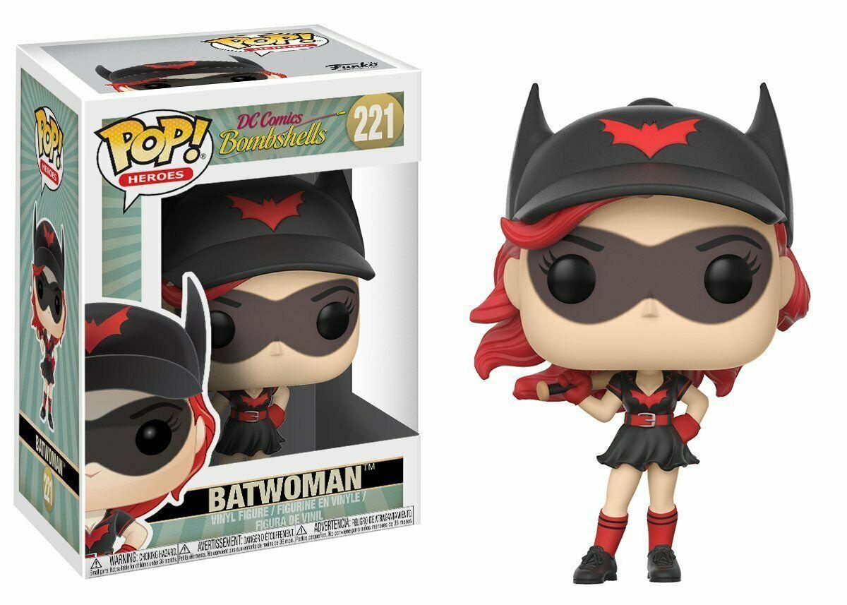 

Фигурка Funko Pop Фанко Поп Бэтвумен Batwoman DC Comics Bombshells Wave Красотки 10см SP SG221