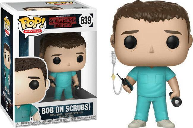 

Фигурка Funko Pop Фанко Поп Боб Bob in scrubs Ньюби Stranger Things Очень странные дела 10см ST B639