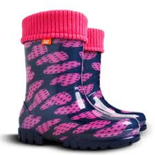 

Детские резиновые сапожки Demar 0038 V TWISTER LUX PRINT Сердце фиолетового цвета. 24/25