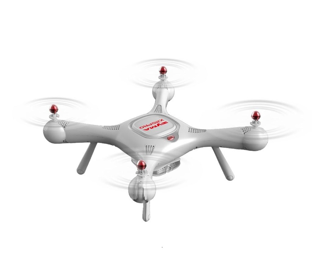 

Квадрокоптер Syma X25 PRO с системой GPS и FPV HD-камерой (Белый)