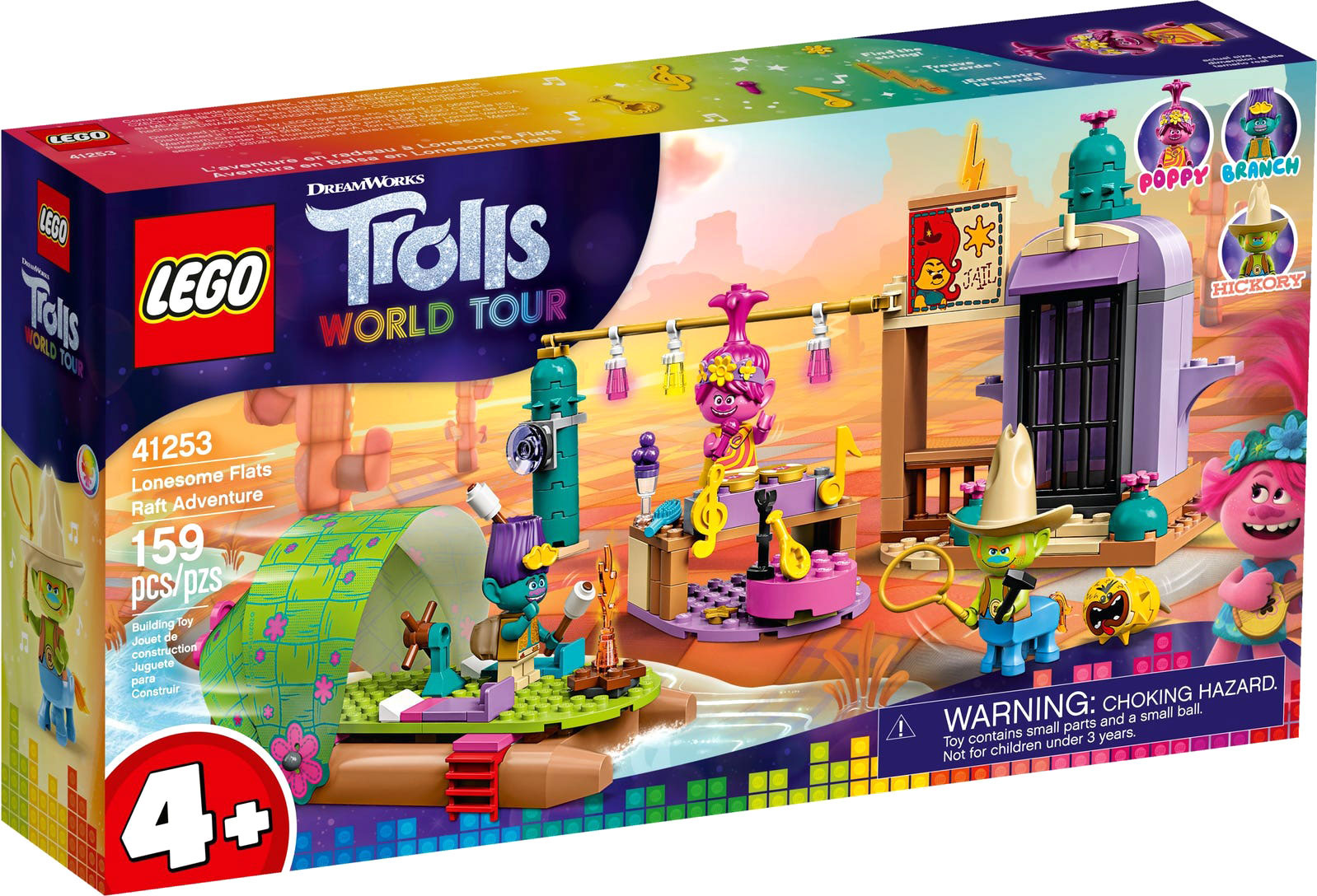 

Конструктор LEGO Trolls Приключение на плоту в Кантри-тауне 159 деталей (41253) (5702016616798)