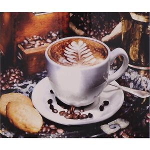 

Алмазная вышивка мозаика на подрамнике 40 * 50 см стразами полная выкладка Кофе и сладости