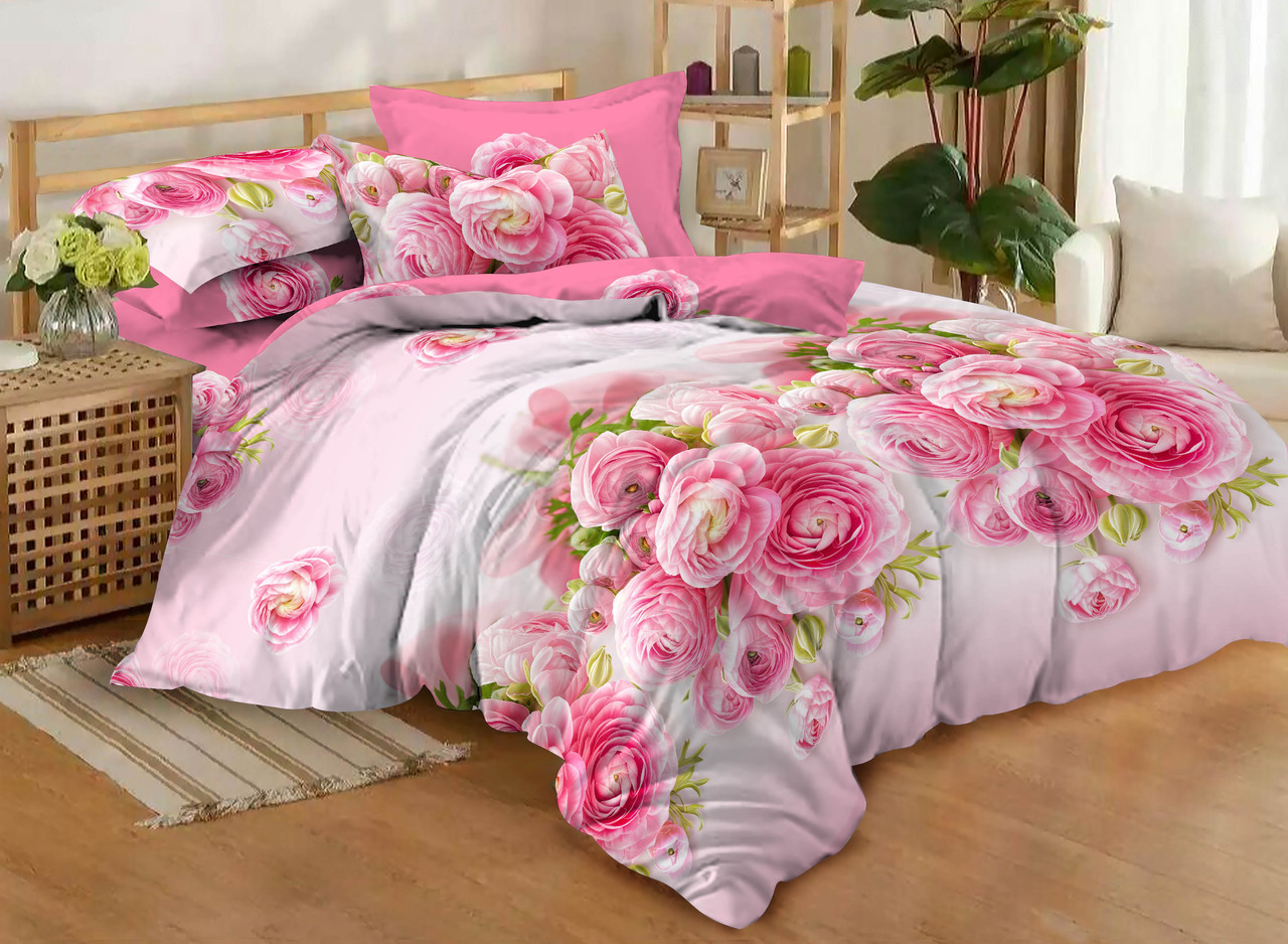 

Комплект постельного белья Krispol двуспальный сатин 180*220 (620.141.2)