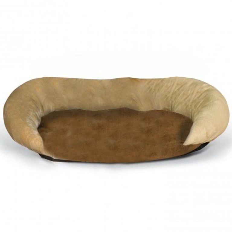 

Лежак для собак и котов Bolster шоколадный/желто-коричневый K&H Pet Products 38х30,5 см BGL-KH-15