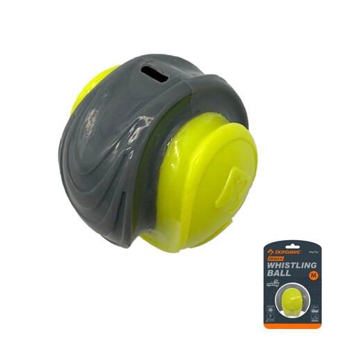 

Игрушка для собак свистящий мяч BRONZEDOG SKIPDAWG WHISTING BALL 7 см Bronzedog BGL-BND-2591