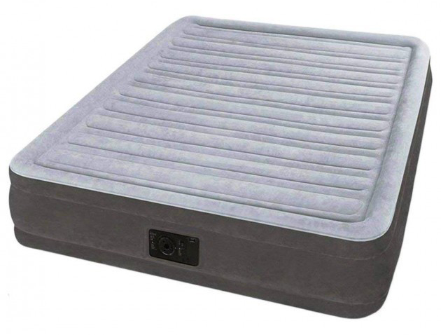 

Полутороспальная надувная кровать Intex 67768 Comfort-Plush Airbed (137x191x33 см) + встроенный электронасос 220V