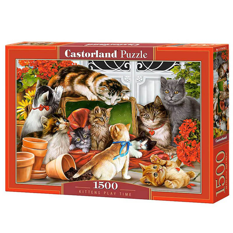 

Пазл Castorland Котики 1500 элементов