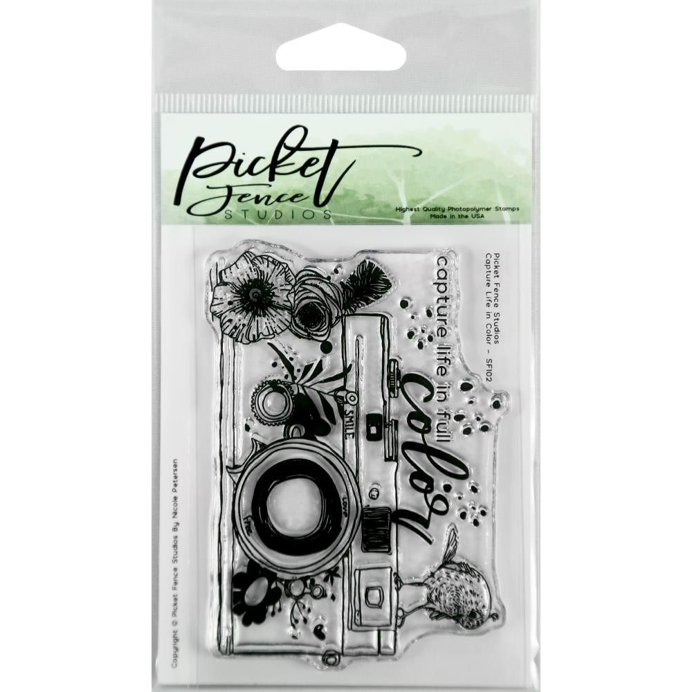 

Акриловый штамп Picket Fence Studios - Capture Life In Color