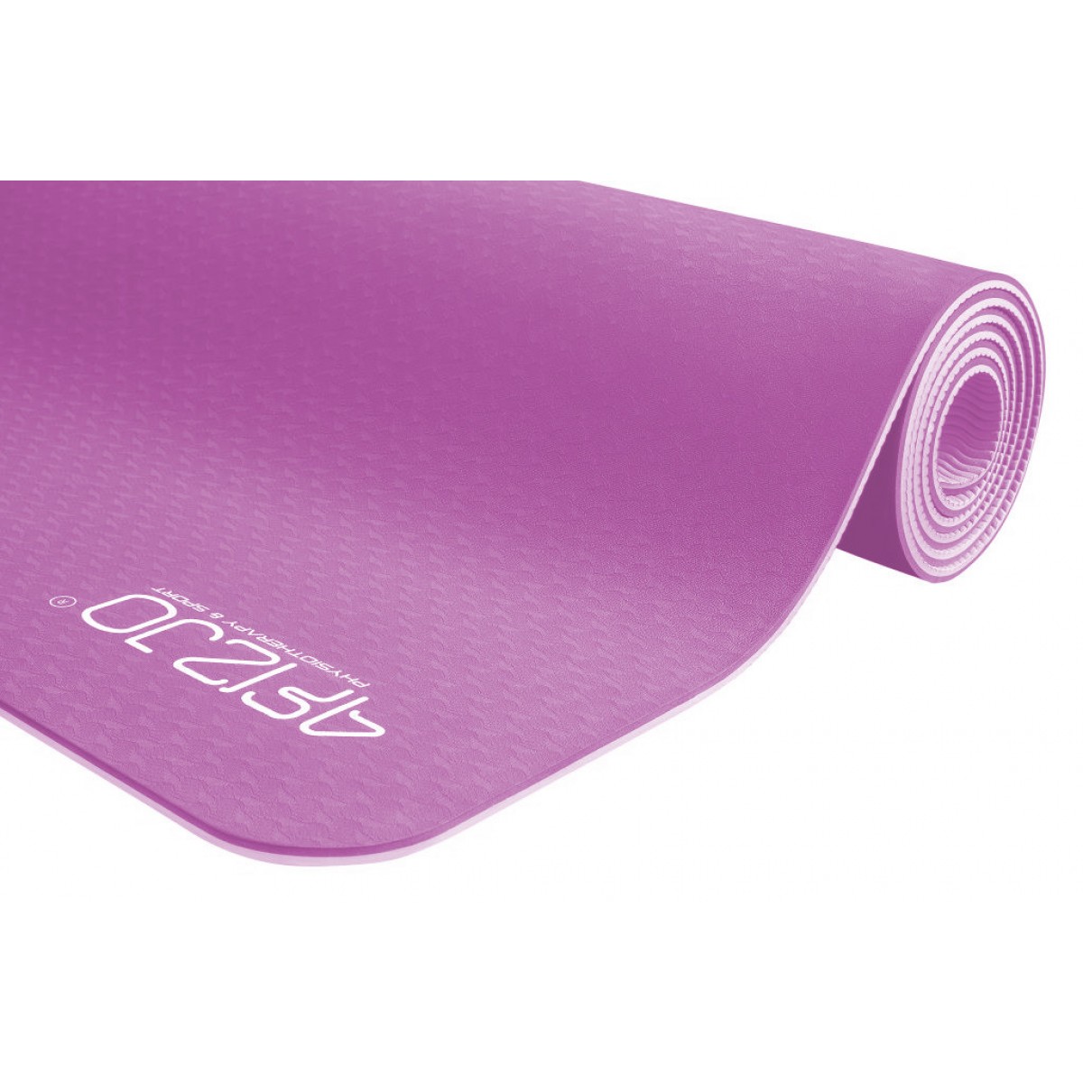 

Коврик мат для йоги и фитнеса 4FIZJO Tpe 6 мм Pink/Purple