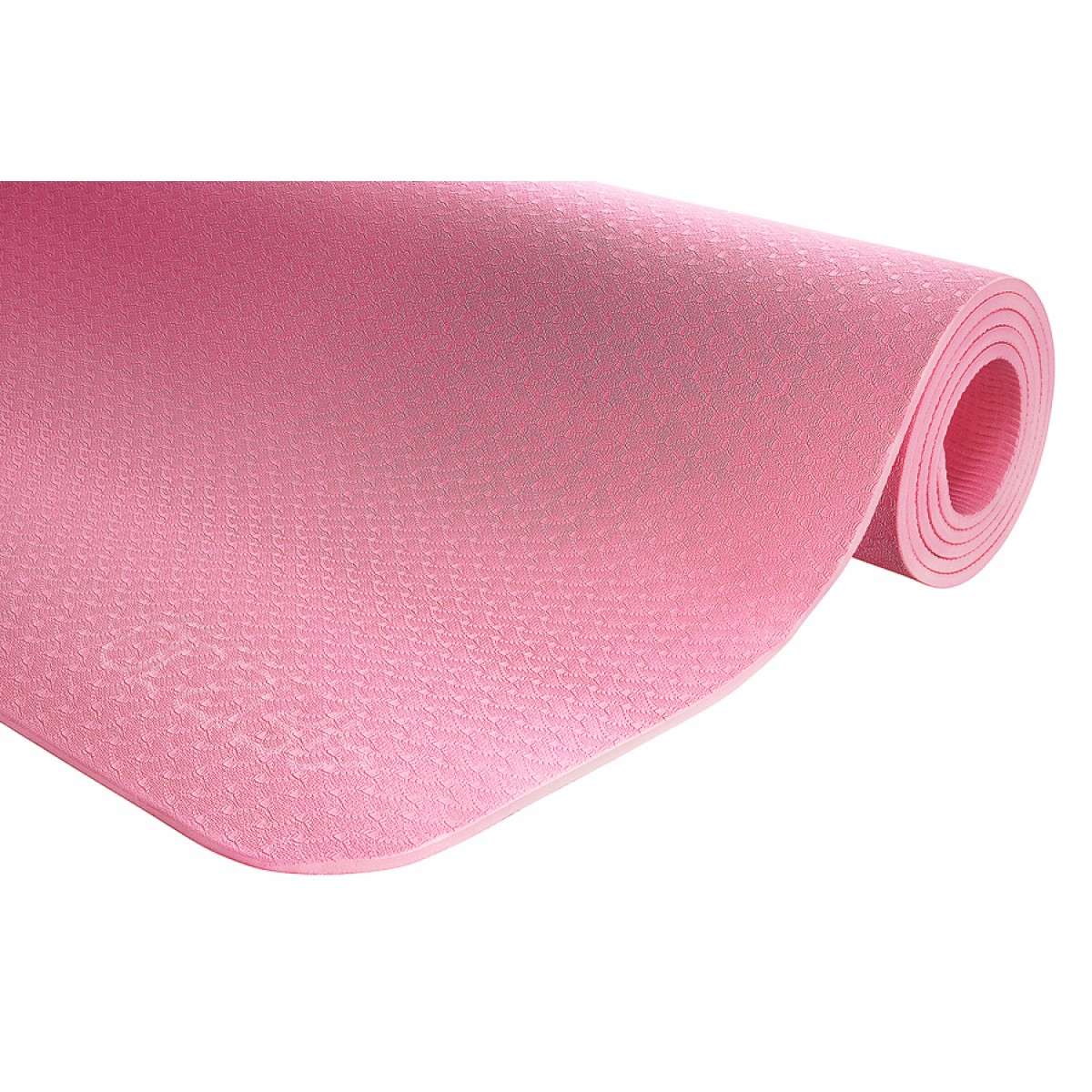

Коврик мат для йоги и фитнеса 4FIZJO Tpe 6 мм Pink