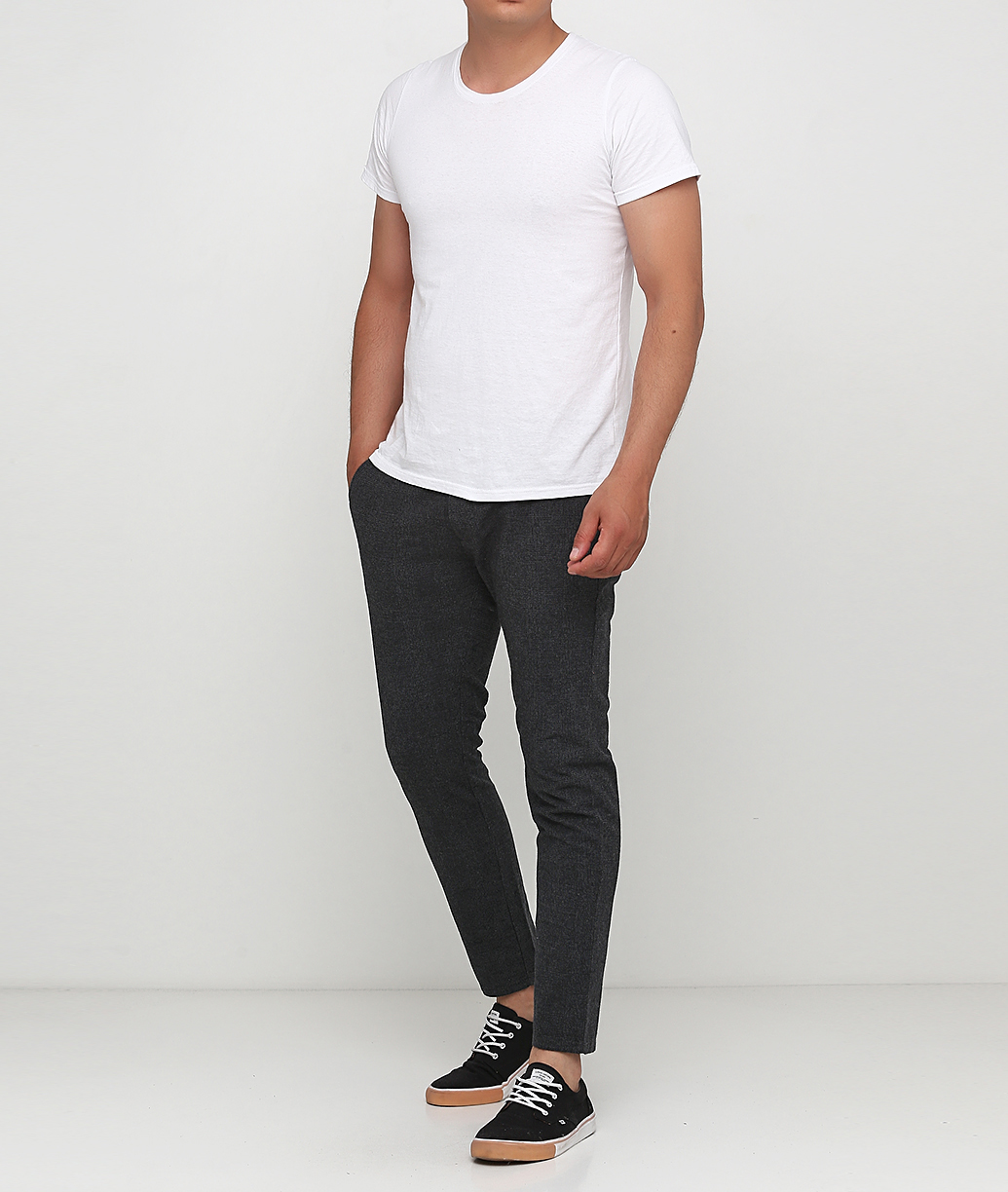 

Брюки Selected 16063195-BLACK 34-30 серый
