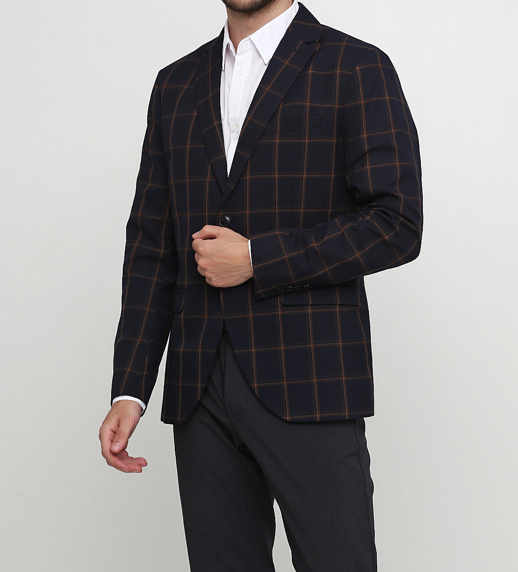 

Пиджак Selected 16066395-NAVY 52 синий