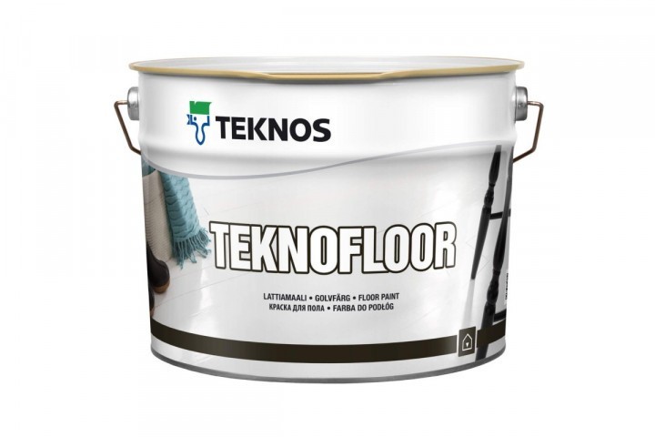 

Краска Teknos TEKNOFLOOR ( Текнос ТЕКНОФЛОР ) 0.9 л глянцевая, уретано-адкидная, для пола, внутри и снаружи