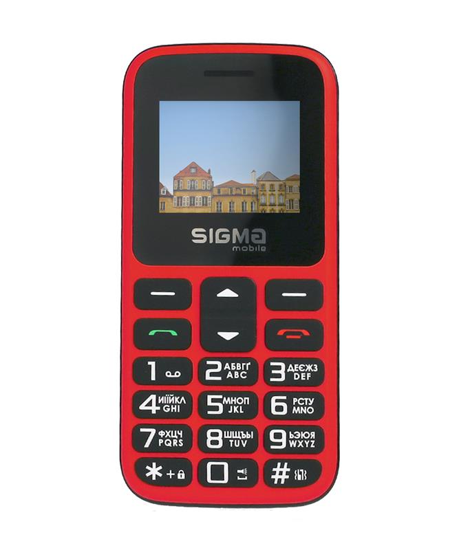 

Мобильный телефон Sigma mobile Comfort 50 Hit 2020 Dual Sim Red