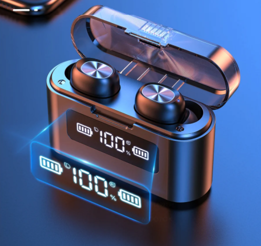 

Беспроводные наушники с микрофоном bluetooth наушники в кейсе TWS BTH-279 Черный