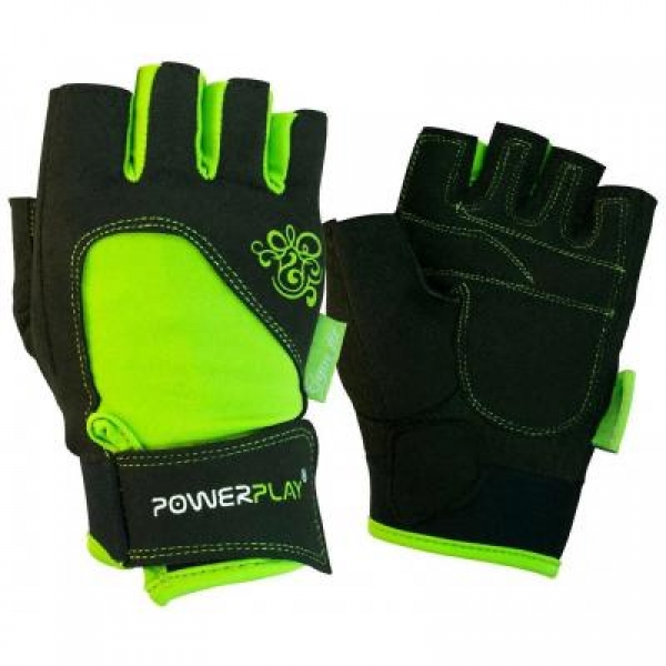

Перчатки для фитнеса PowerPlay 1728 XS Black/Green (PP_1728_XS_Black/Green)