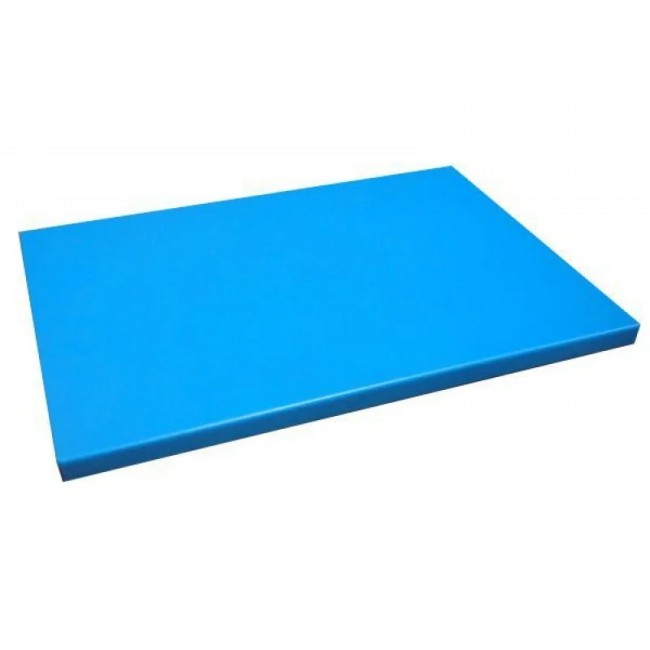 

Доска разделочная гладкая синяя 60x40x2 см Helios 7922