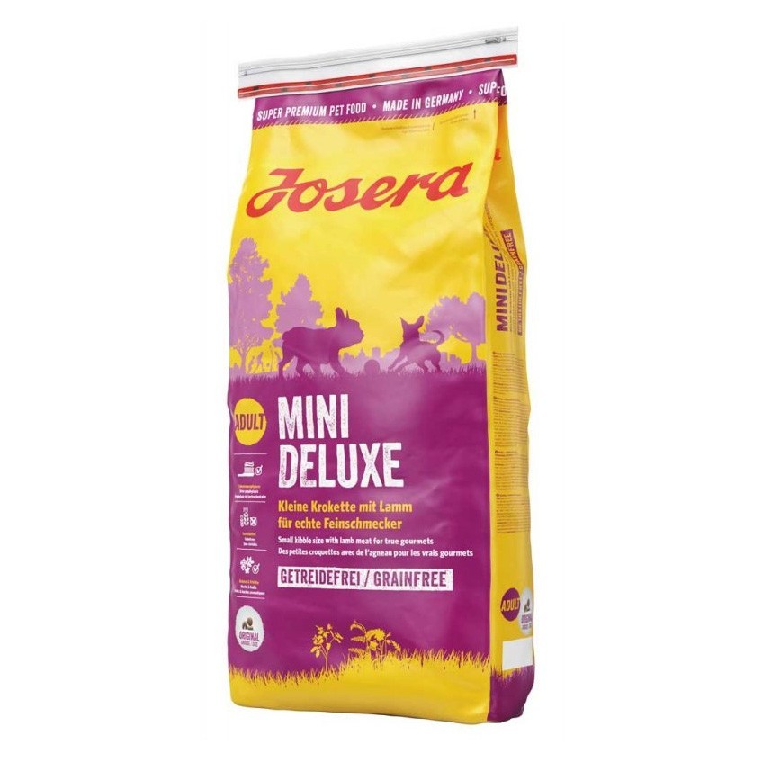 

Сухой корм для собак малых пород с ягненком Josera Mini Deluxe 15 кг