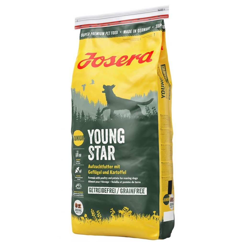 

Сухой корм для щенков с чувствительным пищеварением Josera Young Star 15 кг