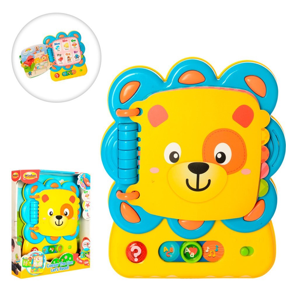 

Учебная игра WinFun Книга английский алфавит 9209-01