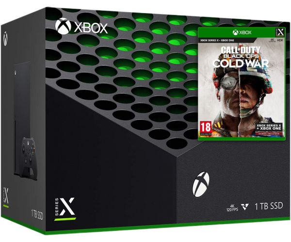 

Microsoft Xbox Series X 1Tb + Call of Duty: Black Ops Cold War (русская версия)