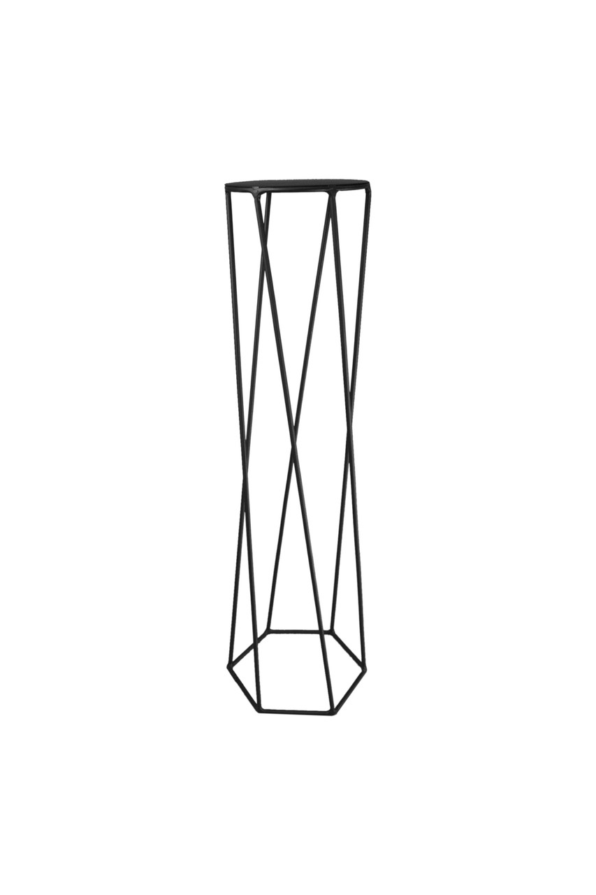 

Подставка-полка для цветов K385 loft 70 см Черная 18033