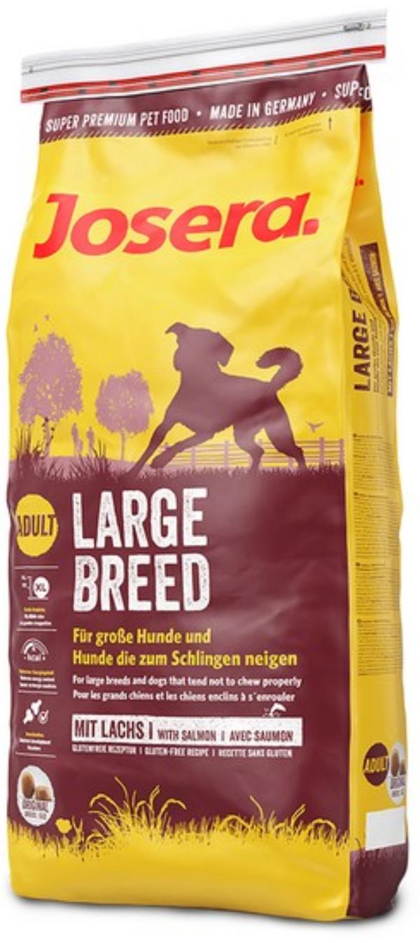 

Корм для собак крупных пород с мясом домашней птицы с лососем Josera Large Breed 15 кг Josera BGL-JO-88