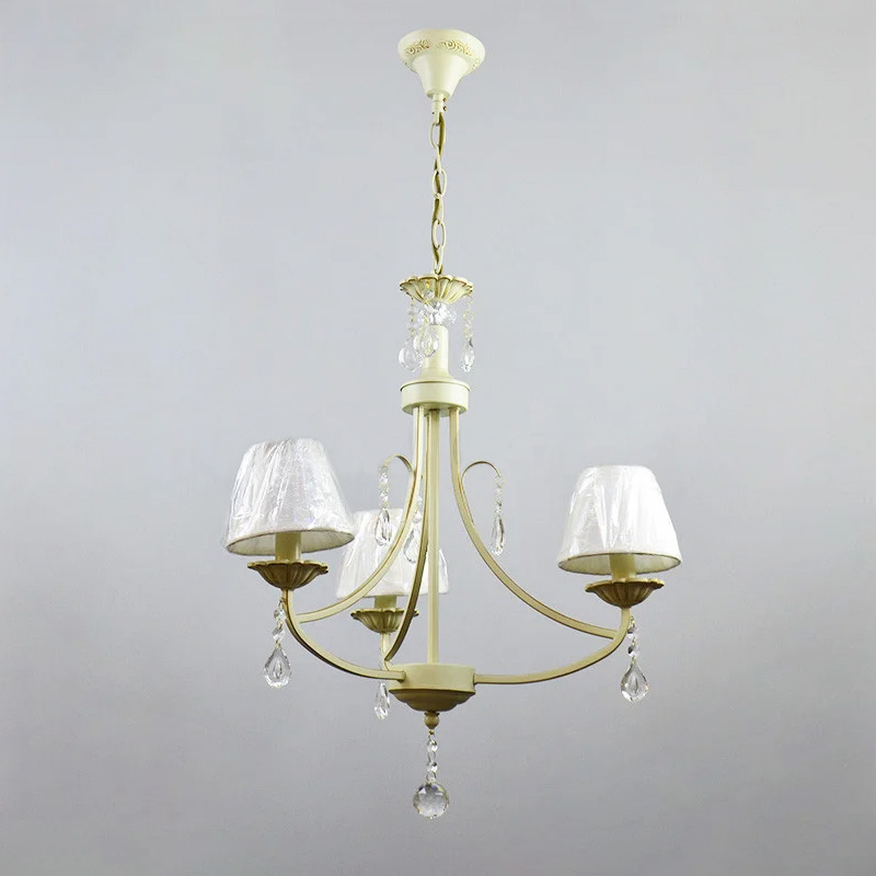 

Люстра підвісна Light House NM-14359/3BP YG WT бежева