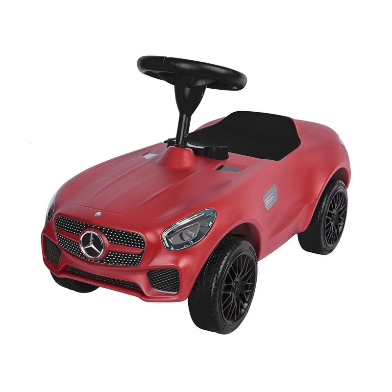 

Машинка-каталка Big 56347 Mercedes Benz Красный с приборной панелью и звуковым сигналом