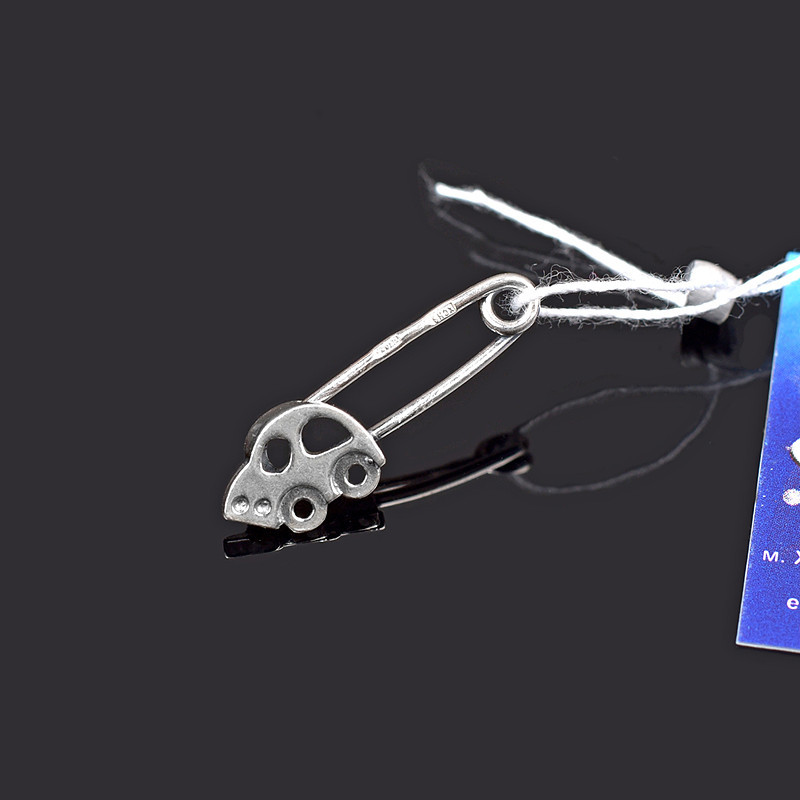 

Серебряная булавка Машинка для мальчика Selenit 30135