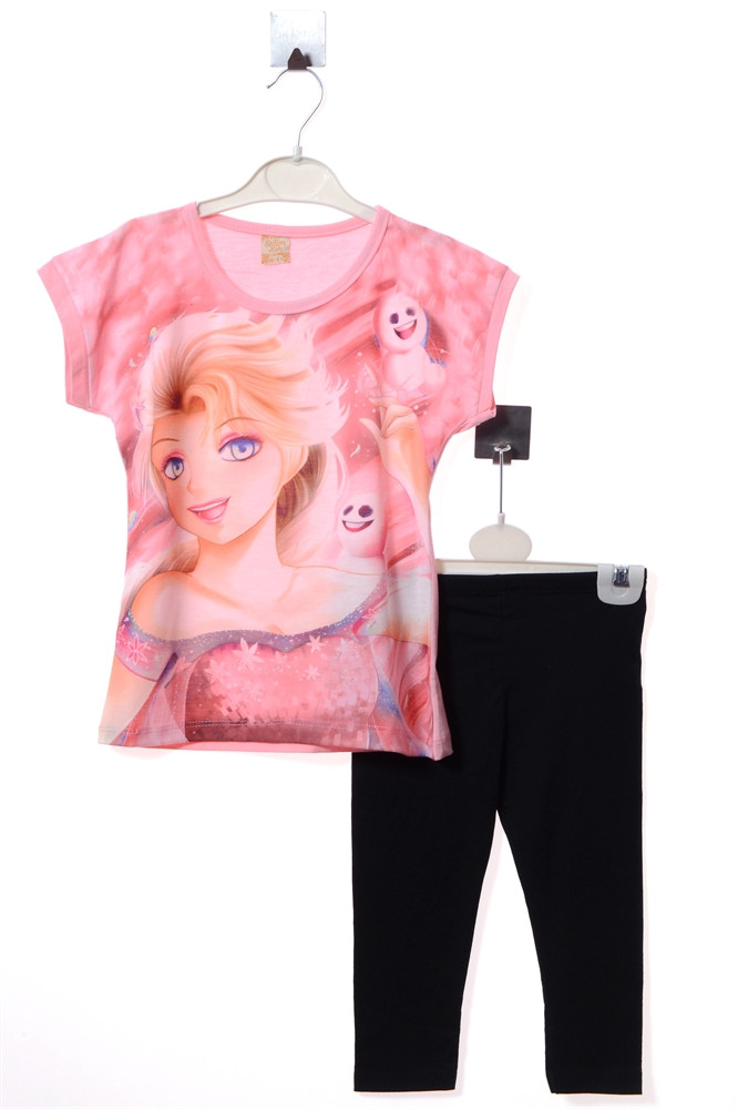 

Костюм (футболка + капри) Stilim kids 116 см розовый (77142)