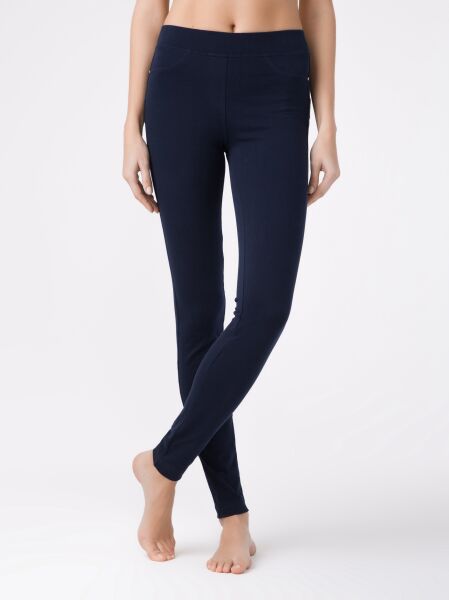 

Моделирующие джеггинсы с эффектом Push Up Conte Elegant IN COSMO, M, dark navy