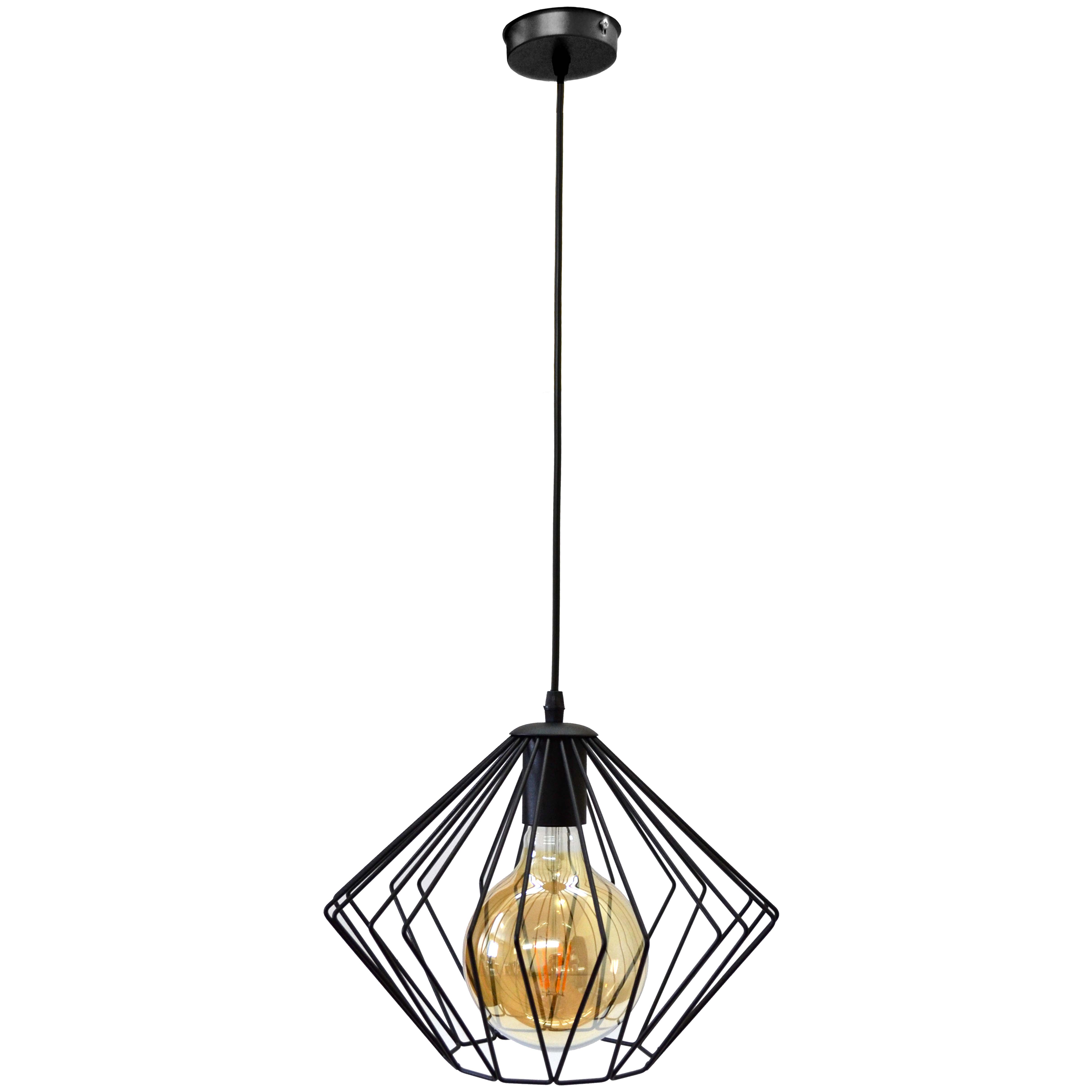 

Светильник потолочный подвесной 100lamp Loft Е-27, планка, металл, черный (NL 3023)