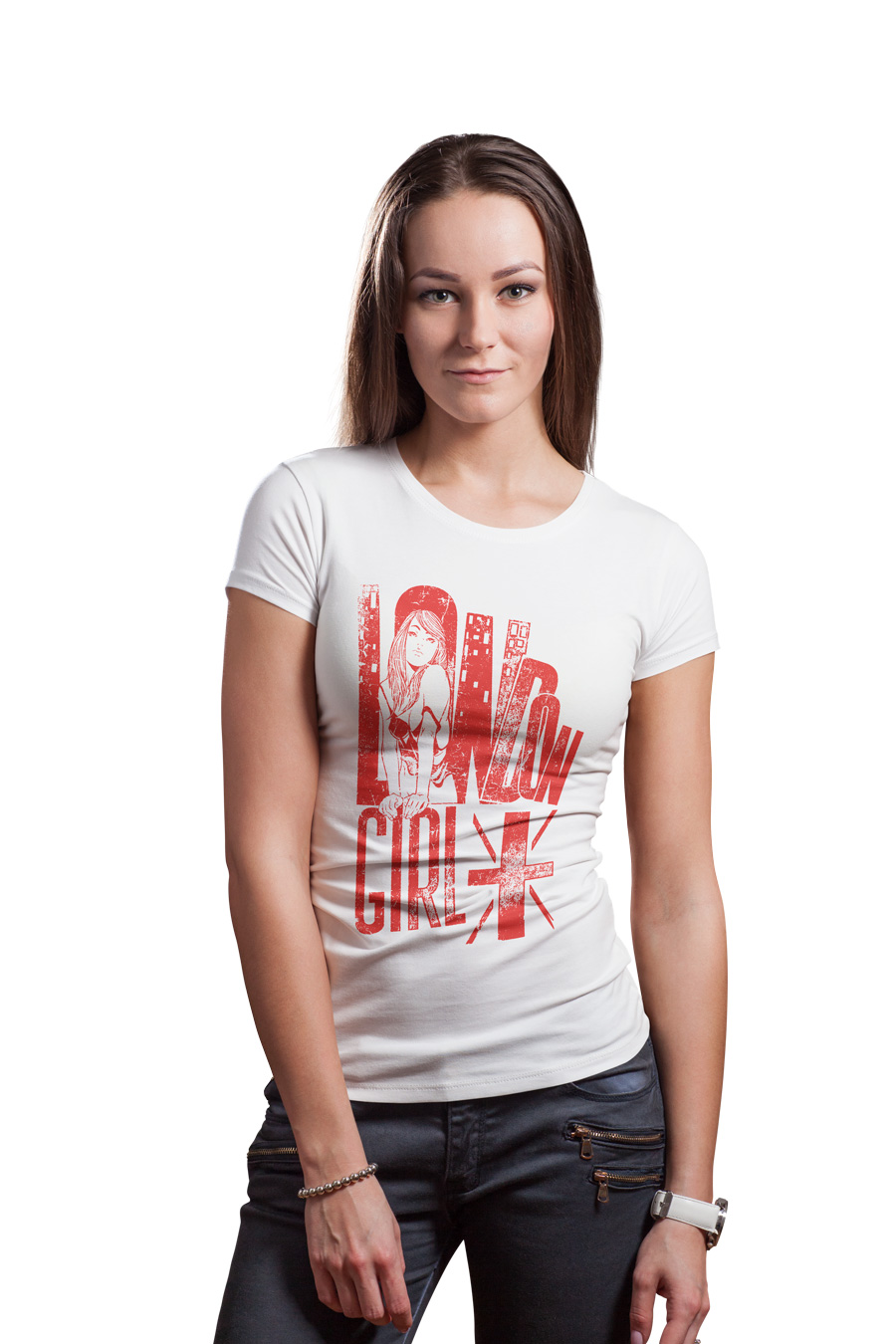 

Футболка OWEAR с принтом Города и Страны 6-red-W-WH XXL Белый