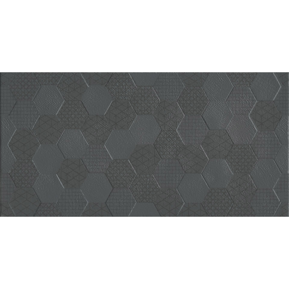 

Плитка Kale Grafen RM 8204 Hexagon Anthracite 30х60 см 30*60 см