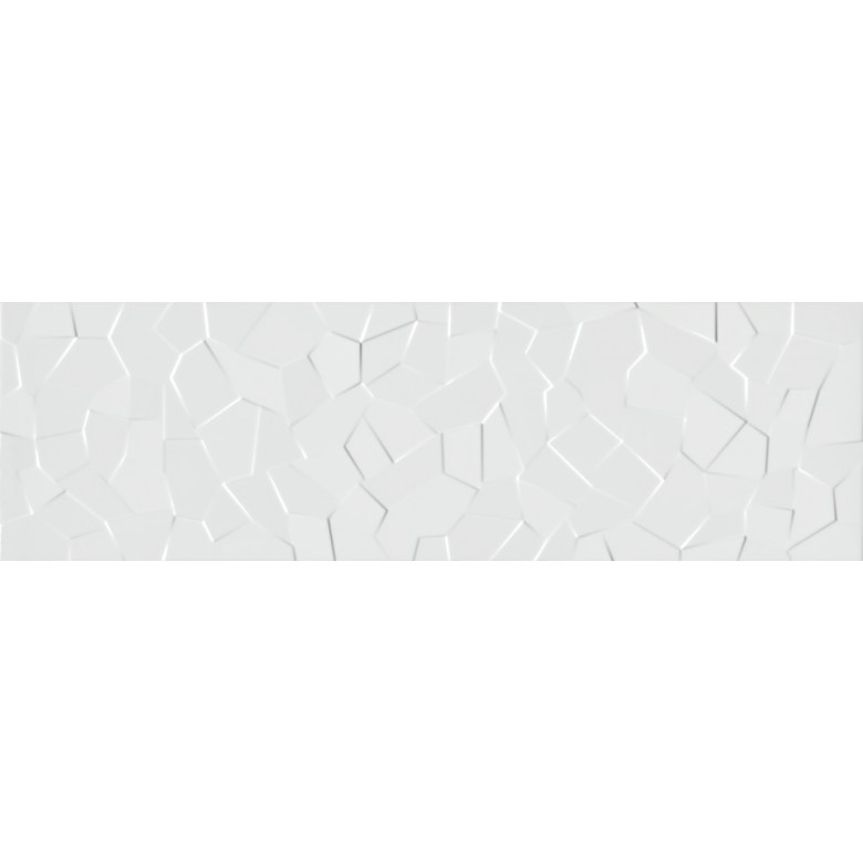 

Плитка Kale Wabi RM-6960R Shiro Crystal White Mat 34х111 см 34*111 см