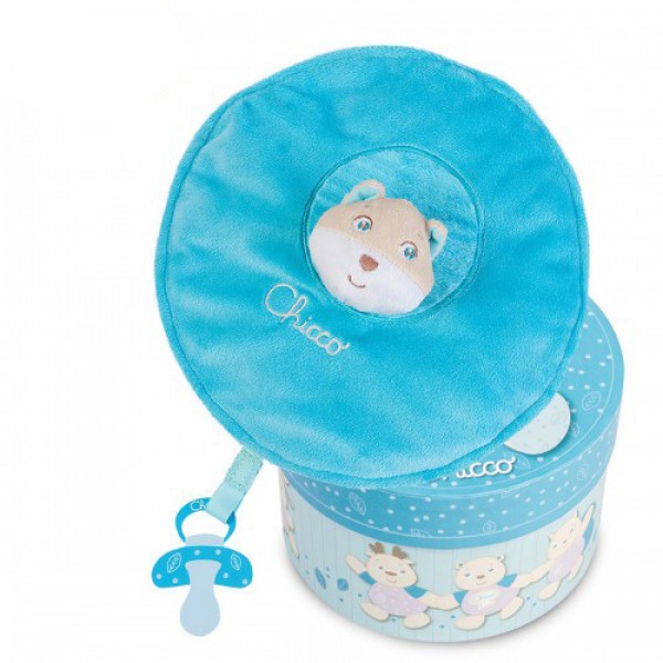

Мягкая игрушка Chicco - Лиса (07496.20) в коробке, голубой