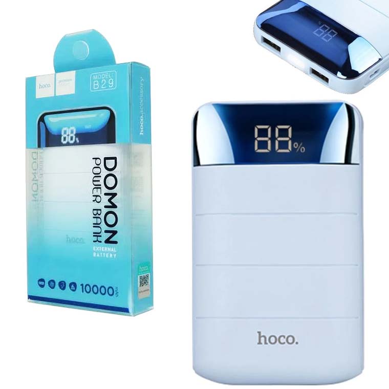 

Power Bank Hoco B29 Domon 10000 mAh Original синий