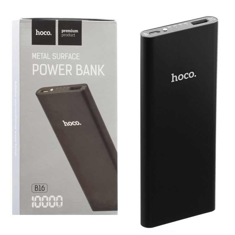 

Power Bank Hoco B16 10000 mAh Original черный