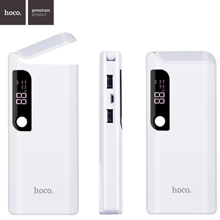 

Power Bank Hoco B27 Pusi 15000 mAh Original белый