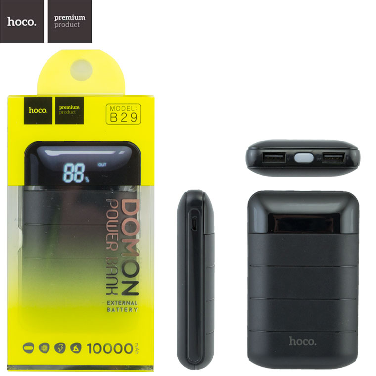 

Power Bank Hoco B29 Domon 10000 mAh Original черный