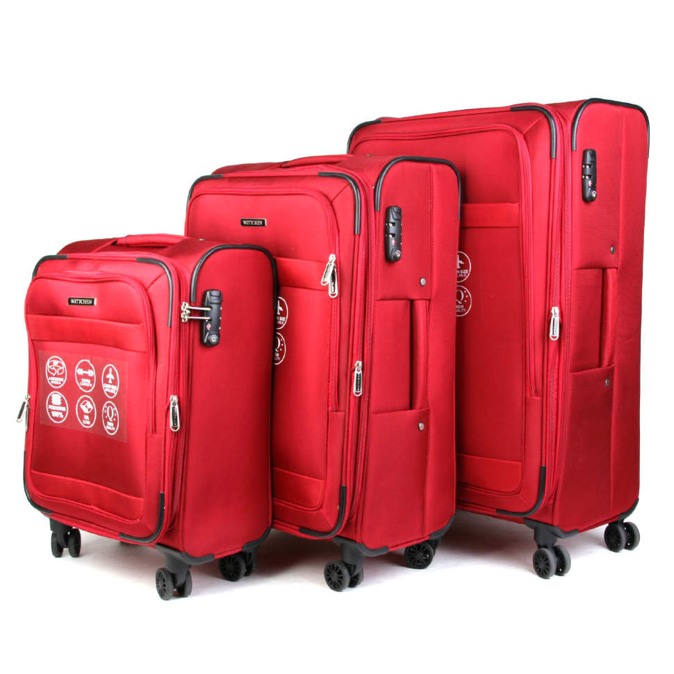 

Набор чемоданов Wittchen 4046-3 Red Красный