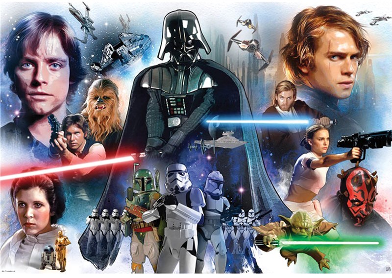 

Постер ABYstyle Star Wars "Group" 98x68 см (ABYDCO305)